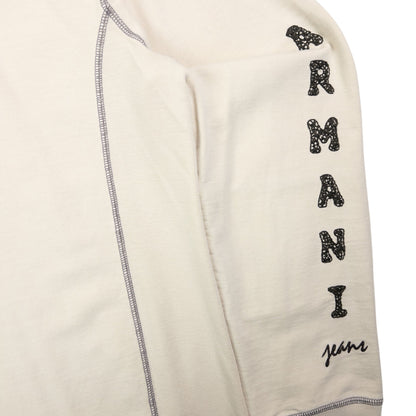 Vintage Armani Jeans Embroidered Jumper Size XL