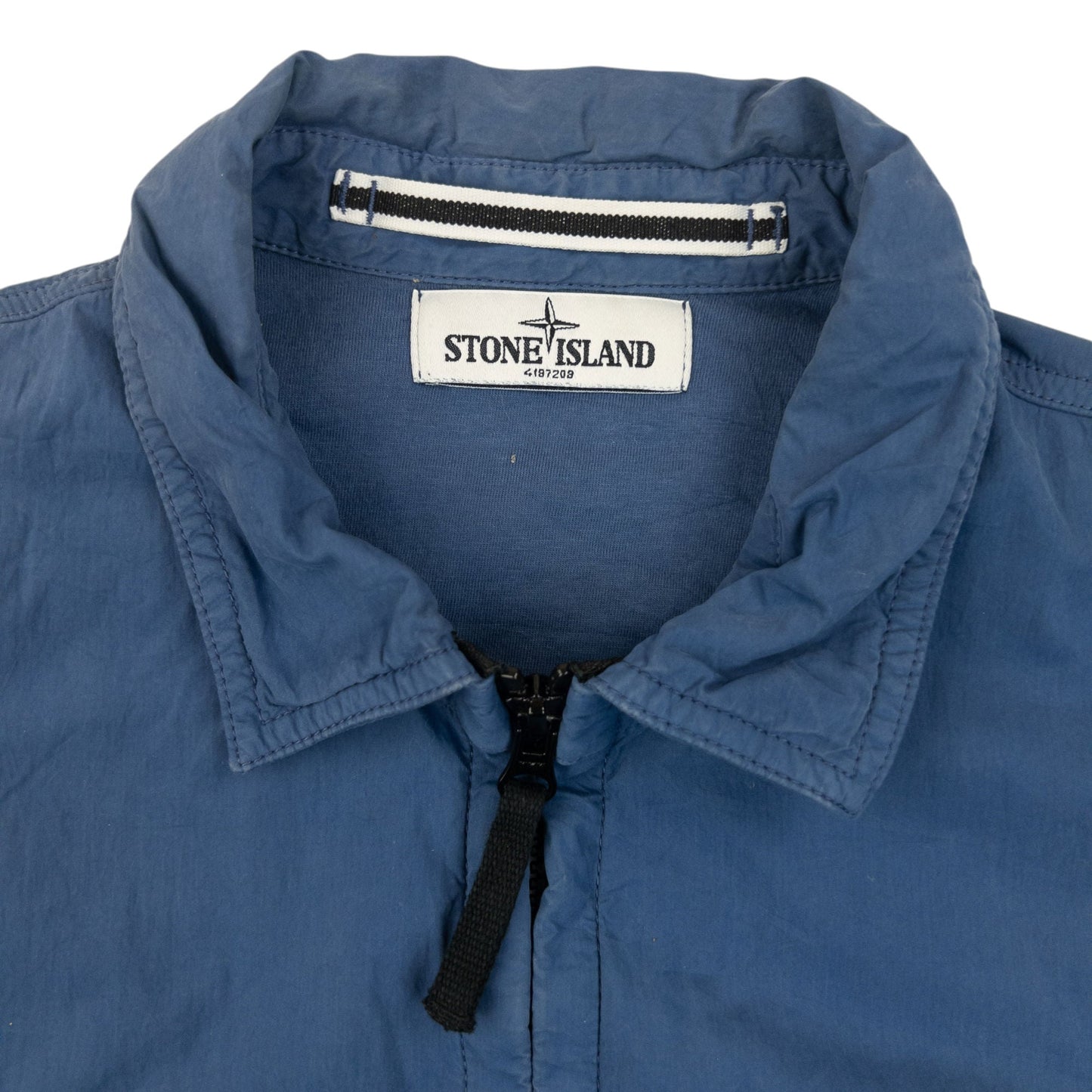 2013 Stone Island Zip Up Jacket Size M | Medium, Blue