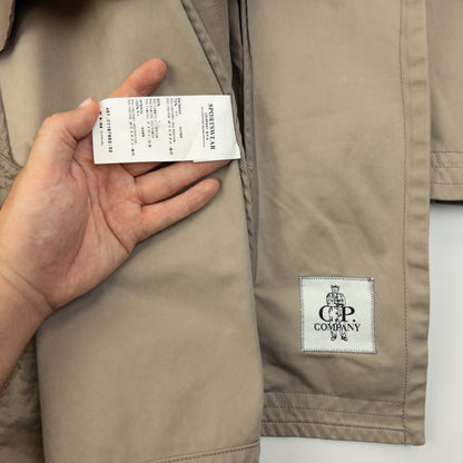 Vintage 2009 CP Company Button Up Trench Jacket Size L | Large, Beige