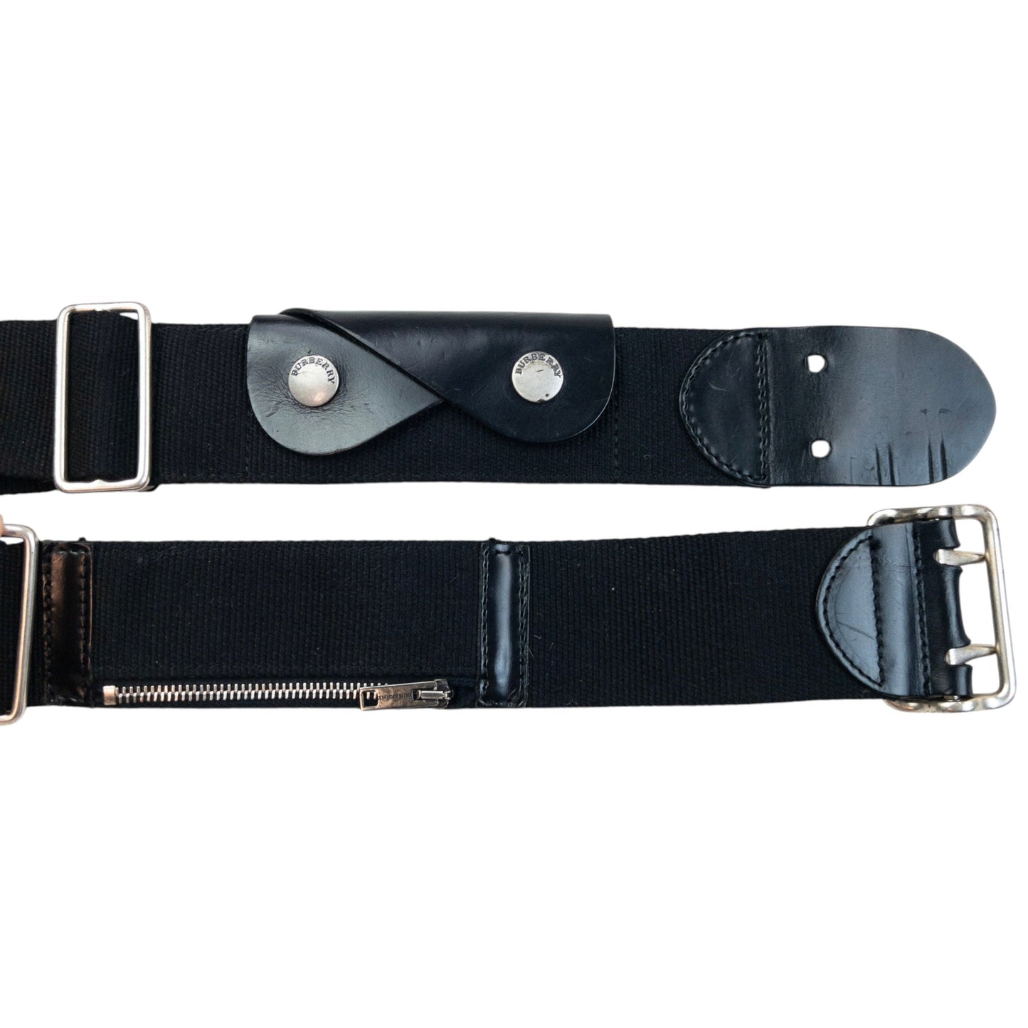 Vintage 2000s Burberry Belt Size L | O/S, Black