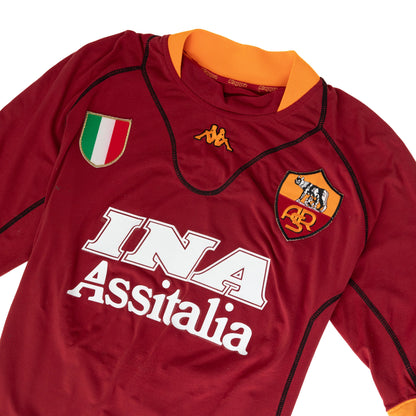 2001/02 Roma x Kappa 'Totti 10' Home Football Shirt
