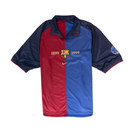 1999/00 Barceona x Nike Home Football Shirt
