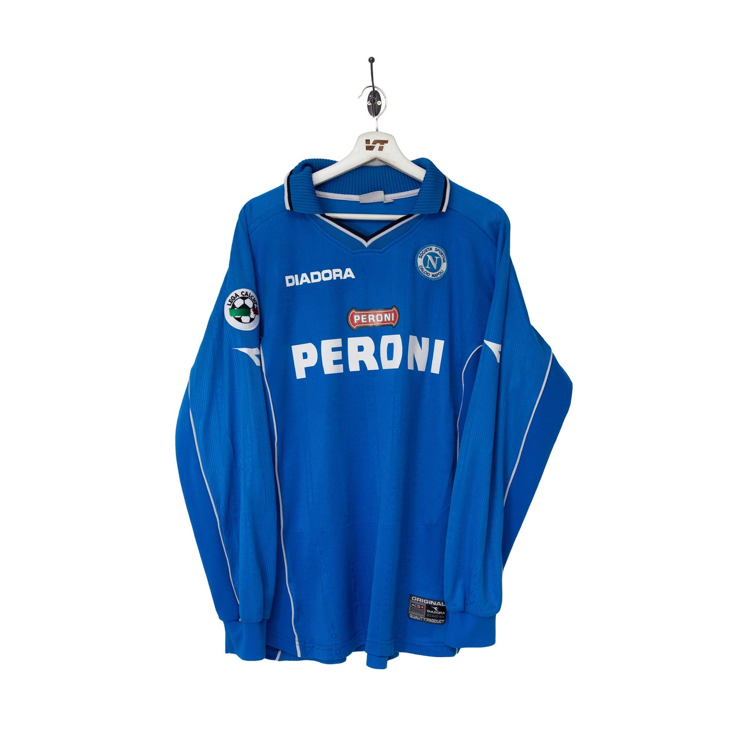 2000/01 Calcio Napoli x Diadora 'Amoruso 9' Home Football Shirt