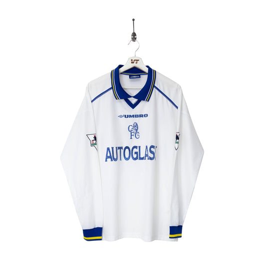 1998/00 Chelsea x Umbro 'Deschamps 7' Away Football Shirt