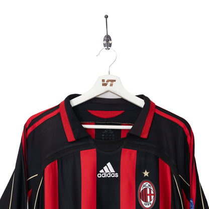 2006/07 AC Milan x Adidas 'Pirlo 21' Home Football Shirt