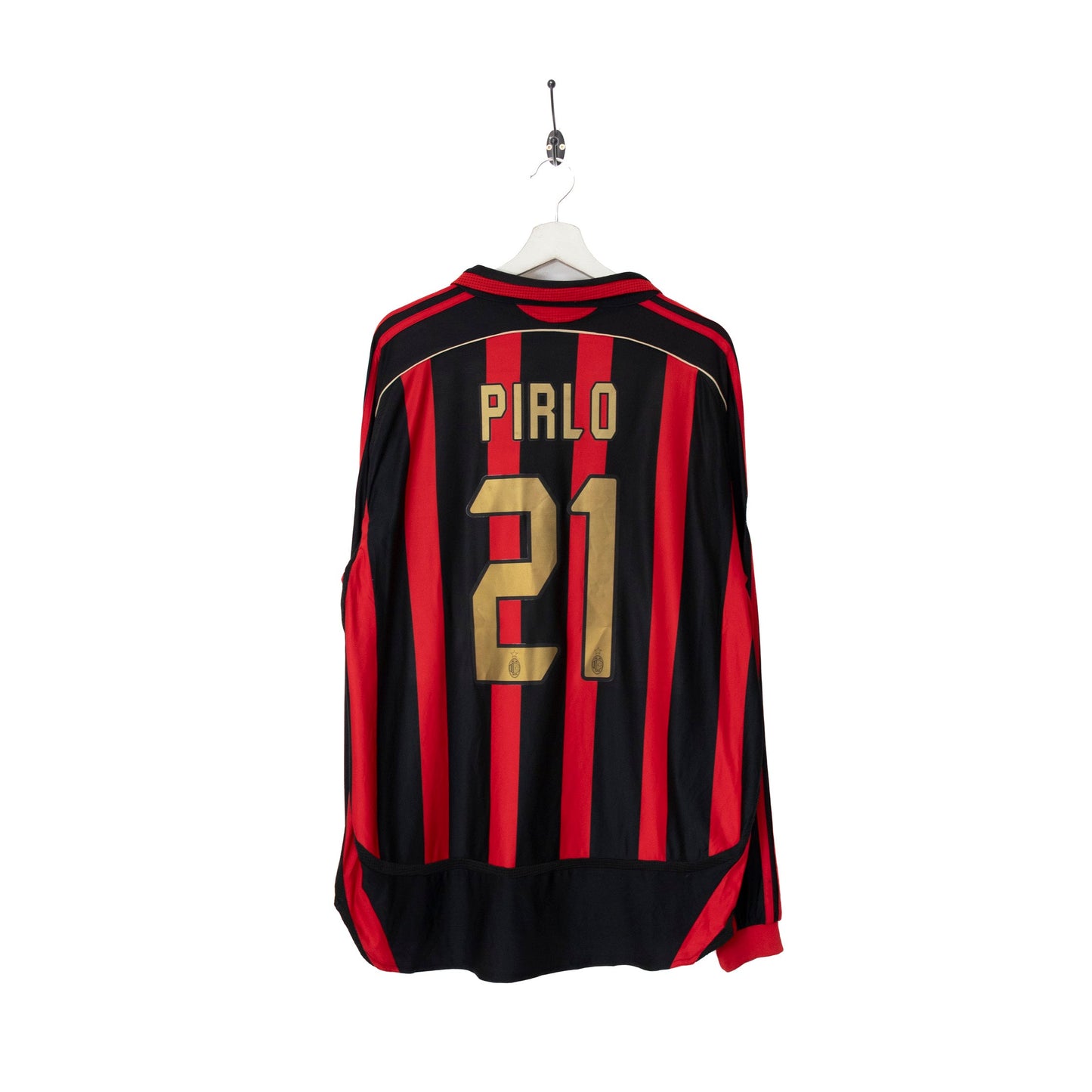 2006/07 AC Milan x Adidas 'Pirlo 21' Home Football Shirt