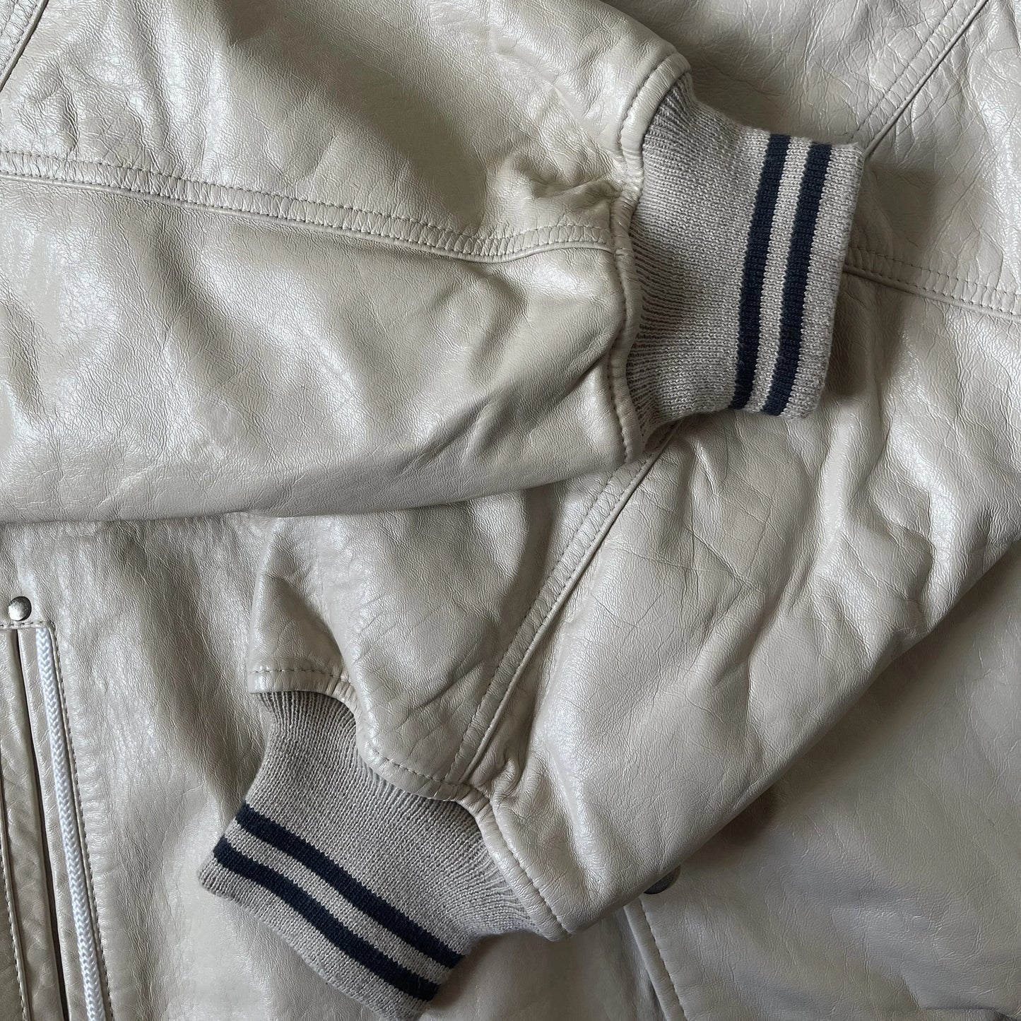 Avirex Leather Varsity Jacket - XL