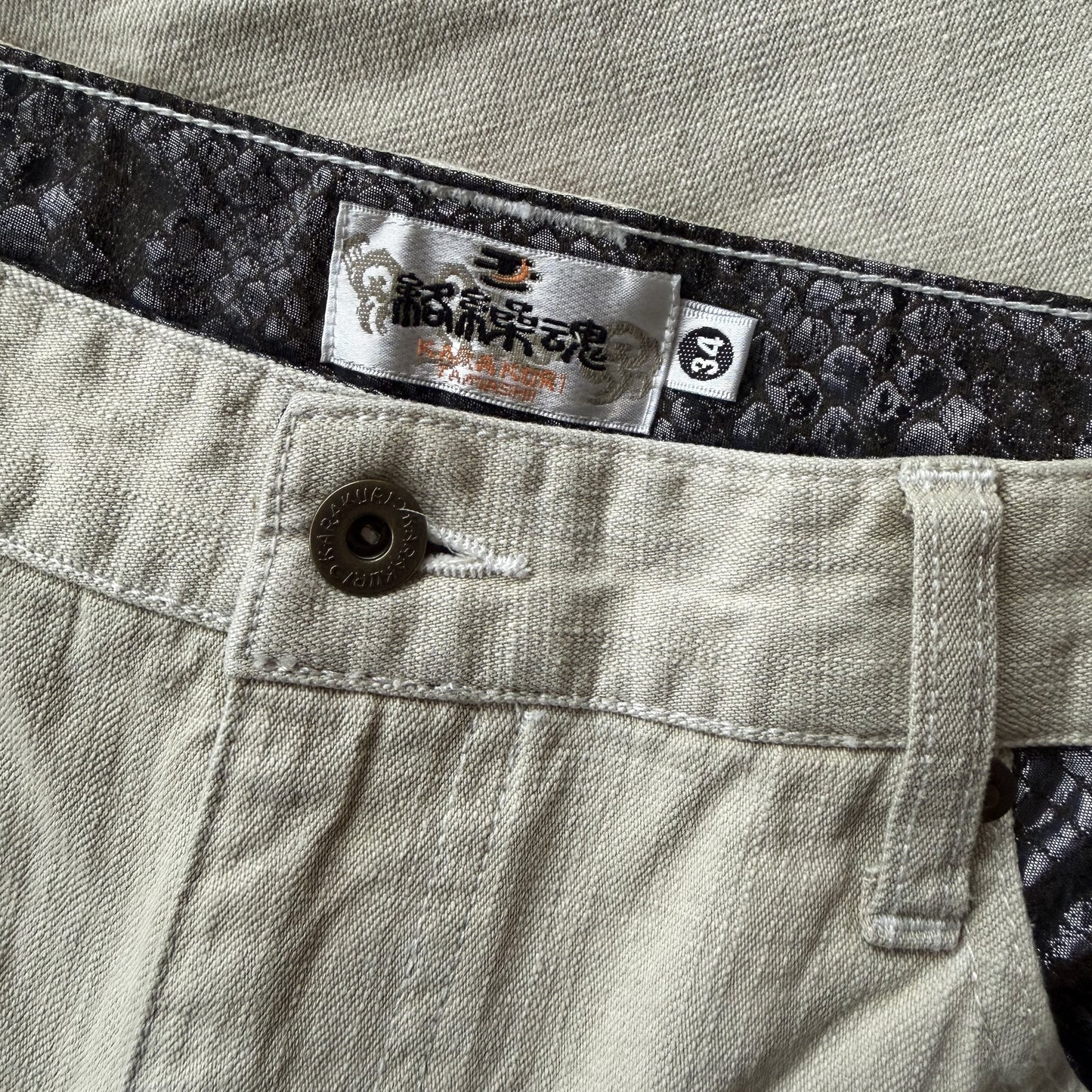 Karakuri Tamashii Japanese Tradition Jeans - W32"