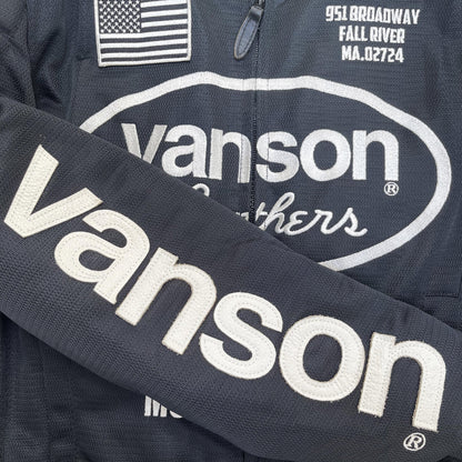Vanson Leathers 'No Compromises' Mesh Racing Jacket - L