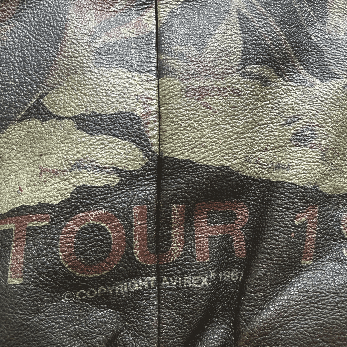 Avirex 1987 'Glen Miller's AAF Band' A2 Leather Flight Jacket - S / M | S / M, Red