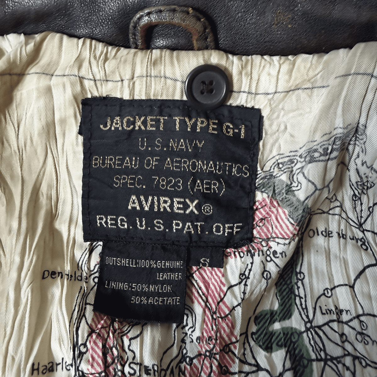 Avirex 1989 Top Gun G-1 Flight Jacket - S / M | S/M, Brown