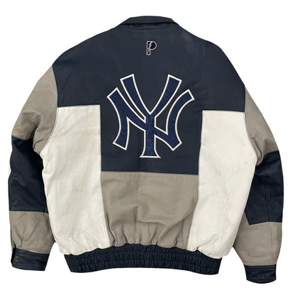 Pro Player New York Yankees Leather Jacket - L