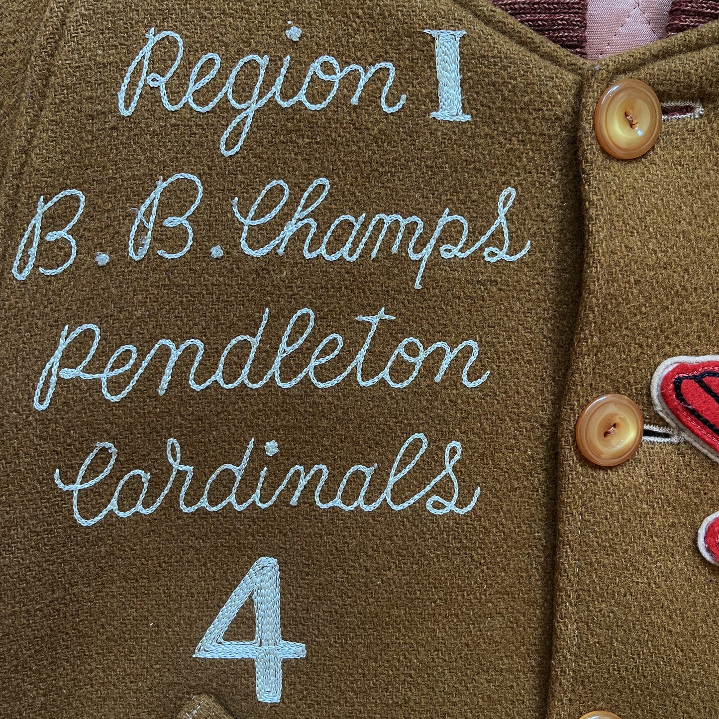 Style Eyes Wool Varsity Jacket - S