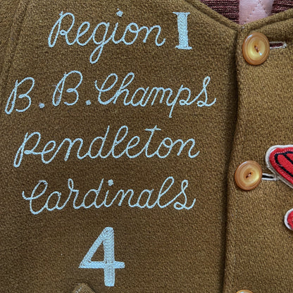 Style Eyes Wool Varsity Jacket - S