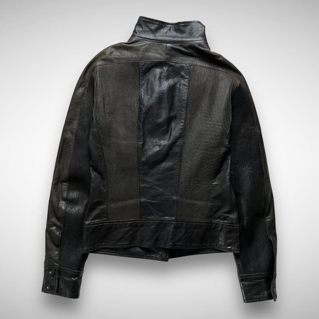 Firma Leather Curve Zip Jacket (2000s)