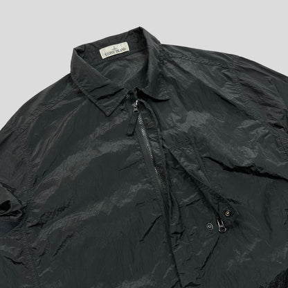 Stone Island Black Nylon Metal Overshirt Jacket - XL/XXL