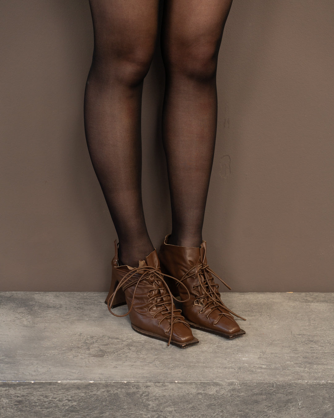 ACNE LACE UP SHOES (EU 40) | DEFAULT TITLE, Brown