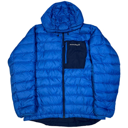 Montbell Reversible Down Puffer Jacket In Blue & Navy ( L )