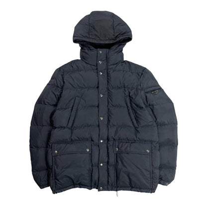 Prada Down Puffer Jacket, Size 56 XXL | XXL, Navy