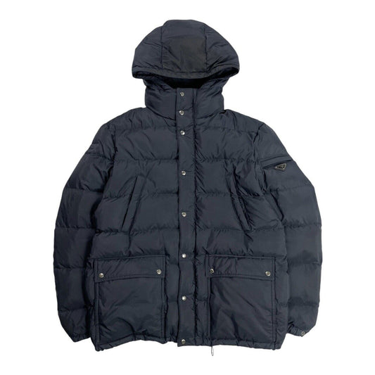 Prada Down Puffer Jacket, Size 56 XXL | XXL, Navy