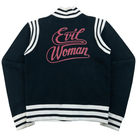 Vintage 90s Hysteric Glamour Evil Woman Varsity Jacket Womens Size M | Medium, Multicoloured