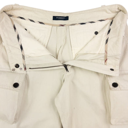 Vintage Burberry Cargo Trousers Size W26