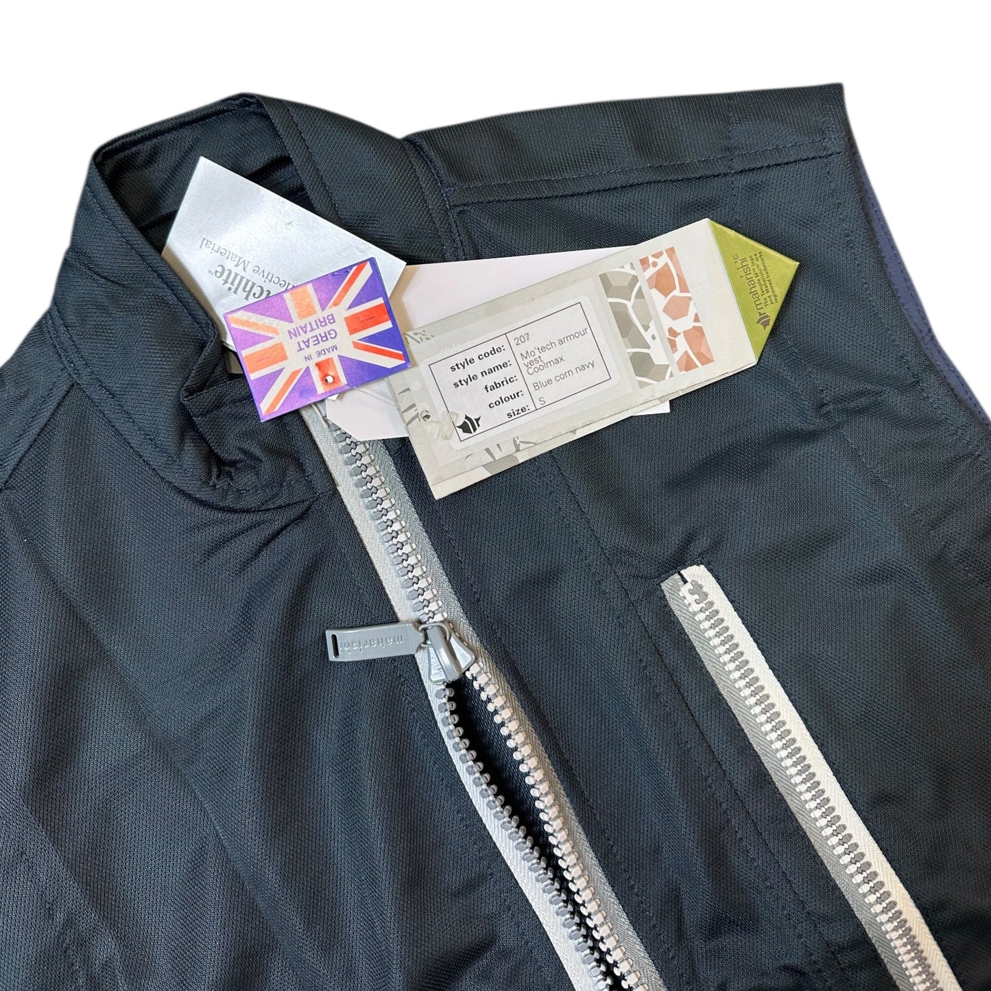 Vintage Maharishi Navy CoolMax Gilet Jacket
