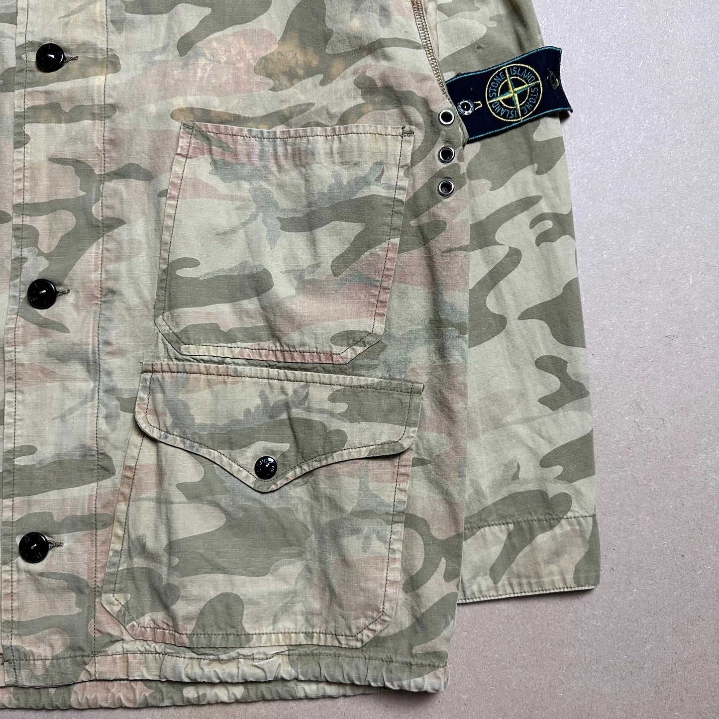 S/S 1990 Sand Ice Camouflage Carpenter Jacket