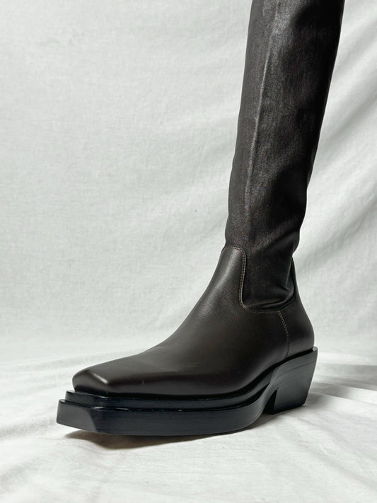 BOTTEGA VENETA THIGH HIGH (EU 36) | Default Title, Brown