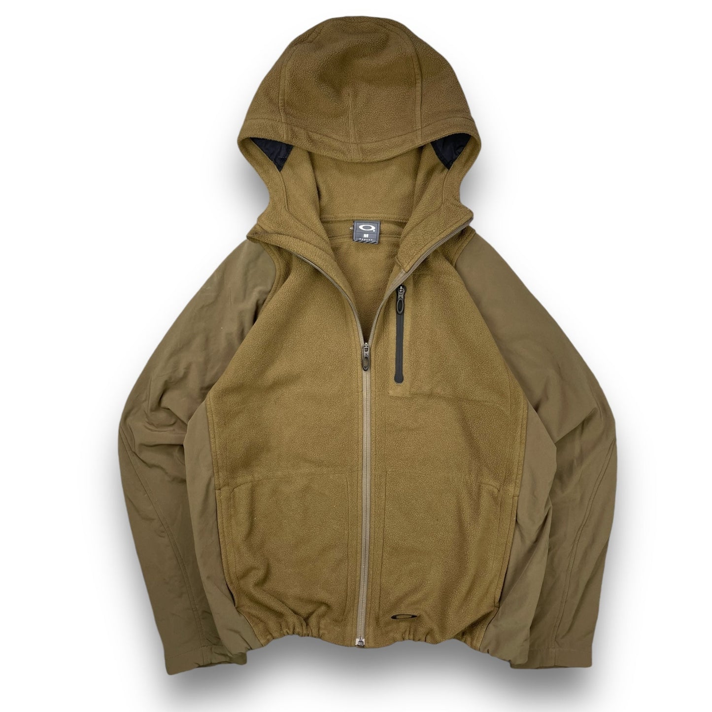 2005 Oakley Panelled Fleece Jacket (M) | Default Title, Green