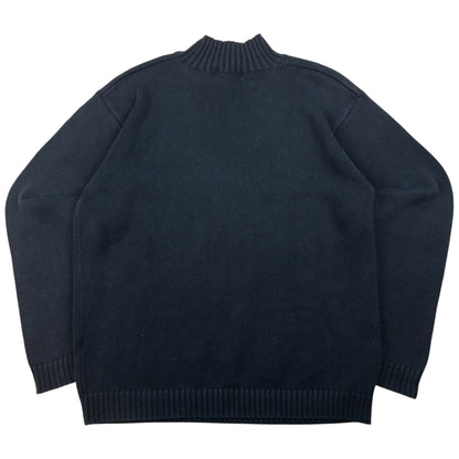 Vintage YSL Yves Saint Laurent Turtleneck Knit Jumper Size L