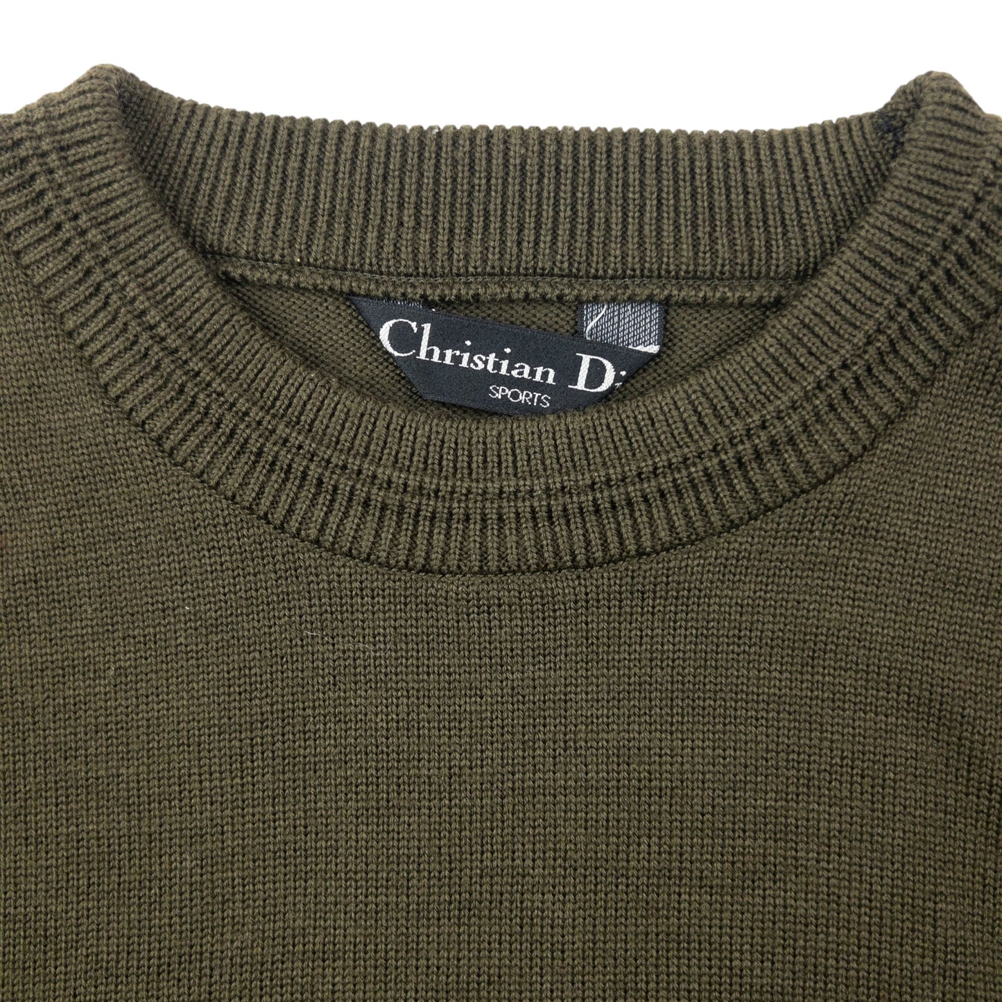 Vintage 90s Dior Sports Embroidered Jumper Size S | Small, Multicoloured