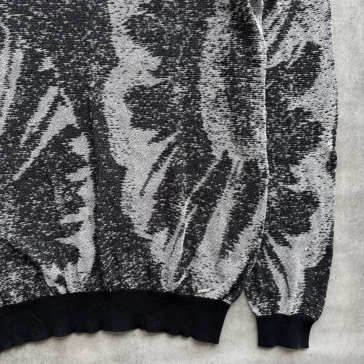 DIESEL KNIT JUMPER | O/S, Grey