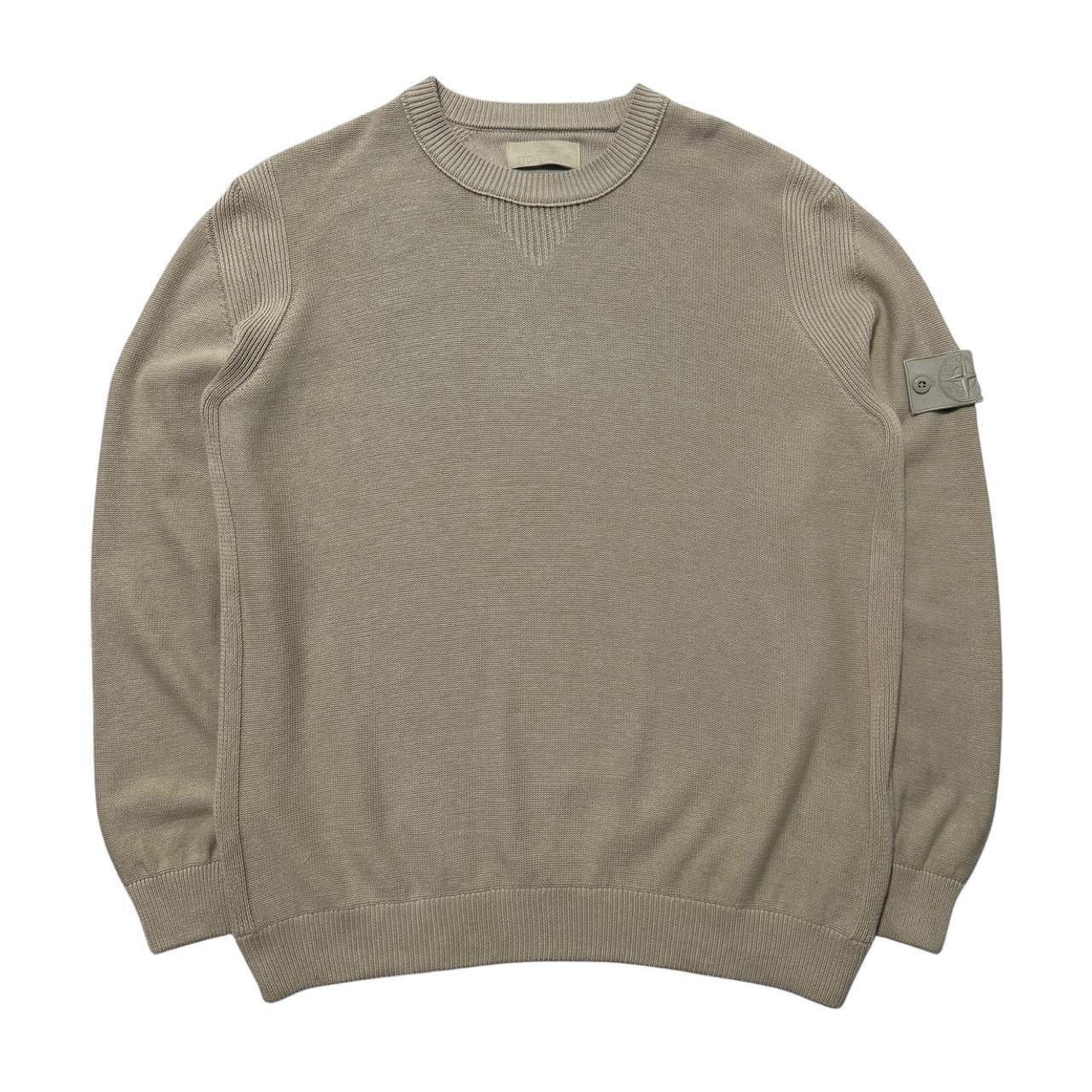 Stone Island Ghost Knit Pullover | XL, Beige