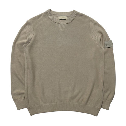 Stone Island Ghost Knit Pullover | XL, Beige