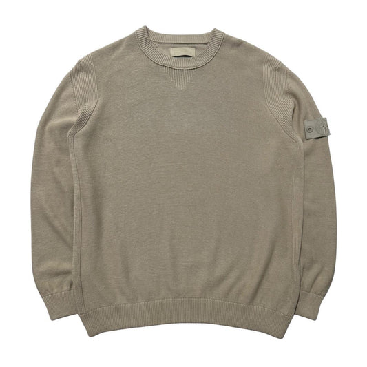 Stone Island Ghost Knit Pullover | XL, Beige