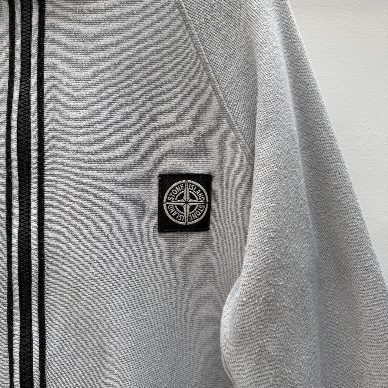 00s Paul Harvey Era Stone Island Zip Jumper (XL) | Extra Large, Grey