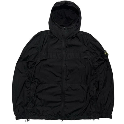 Stone Island Garment Dyed Crinkle Reps Jacket | XL, Black