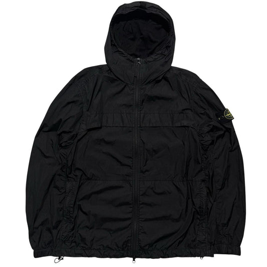 Stone Island Garment Dyed Crinkle Reps Jacket | XL, Black