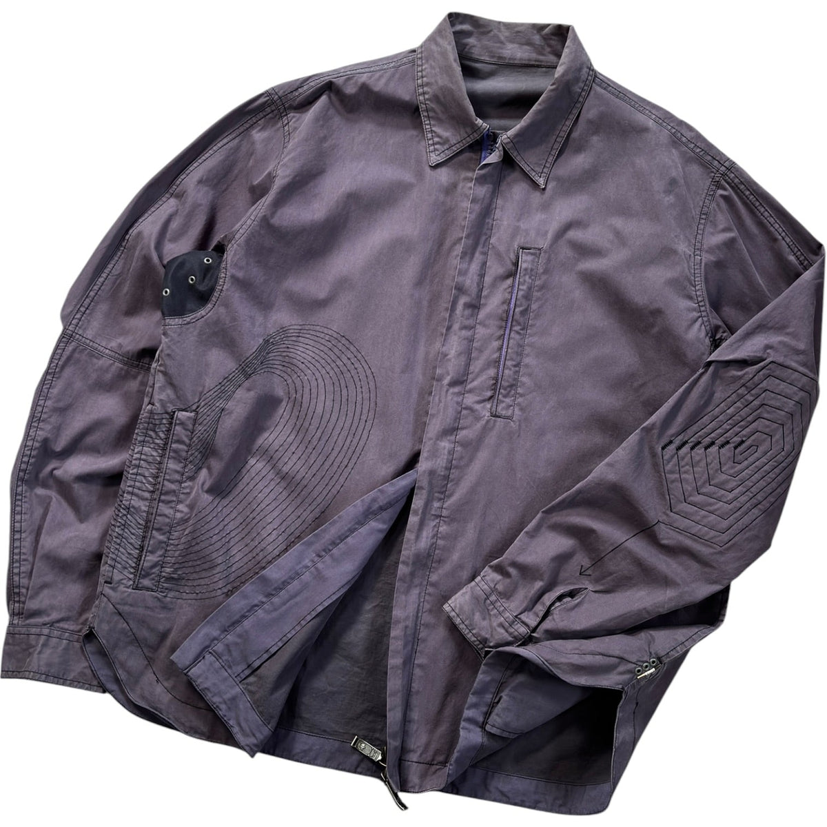 Maharishi 00’s Embroidered Utility Jacket XL | XL, Multicoloured