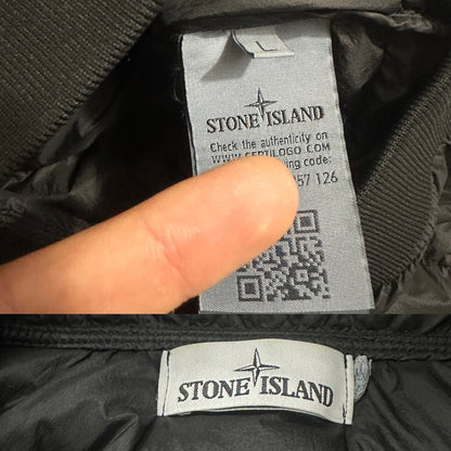 Stone Island Garment Dyed Down Crinkle Reps Puffer Jacket