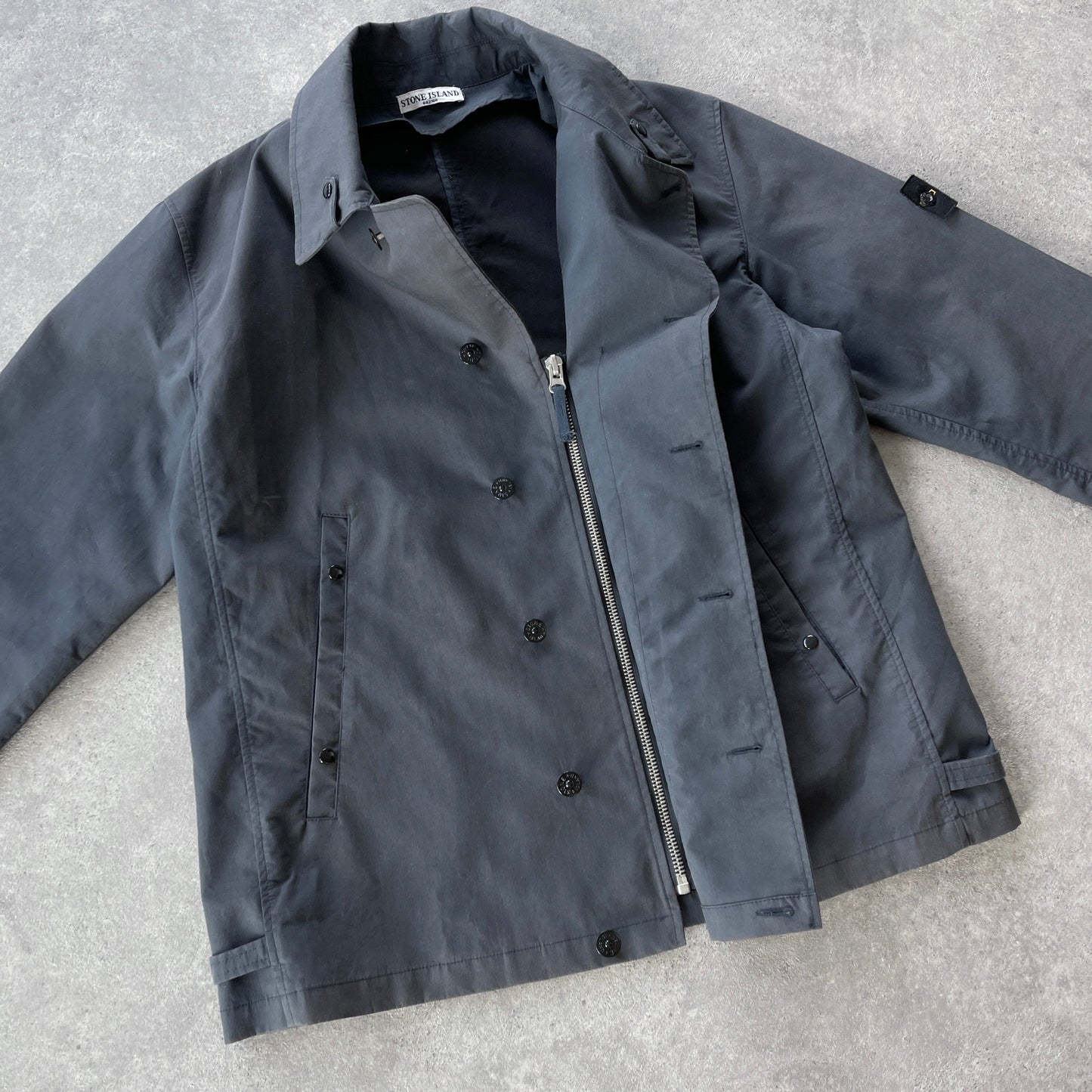 Stone Island S/S 2004 Rasso Gommato jacket (XL)