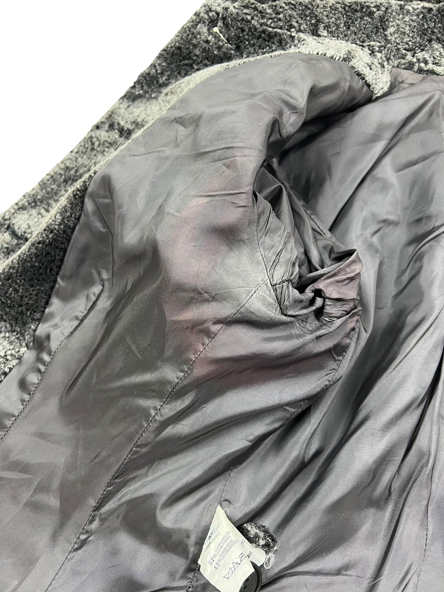 Emporio Armani faux fur jacket | Grey, Grey