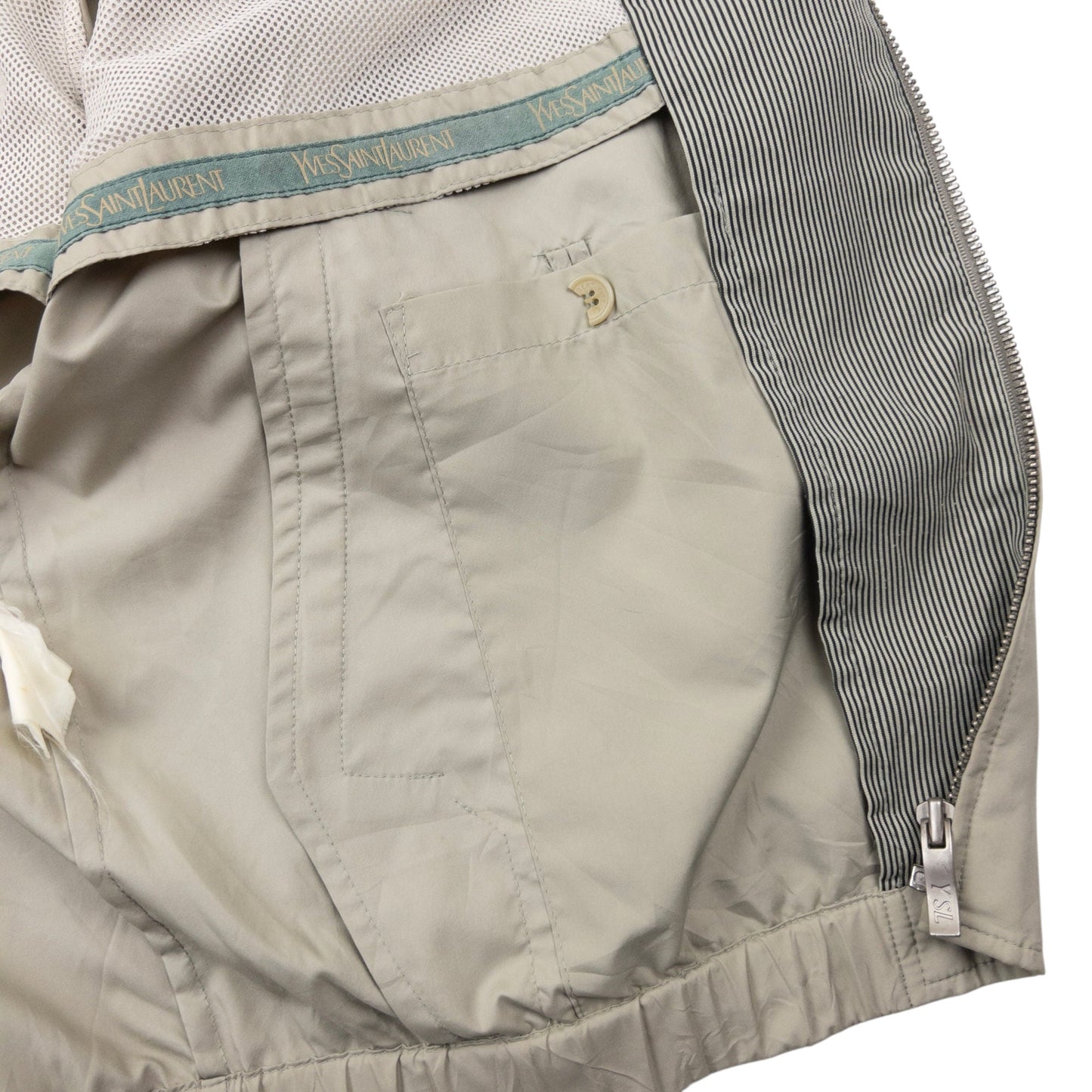 Vintage YSL Yves Saint Laurent Harrington Jacket Size M