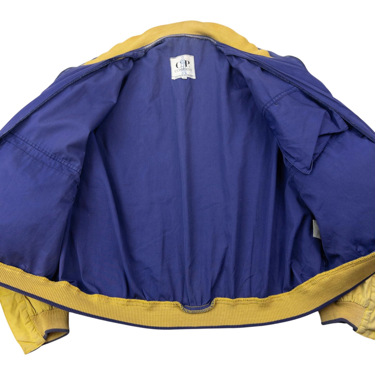Vintage 80s CP Company Zip Off Sleeve Bomber Jacket Size M | Medium, Purple