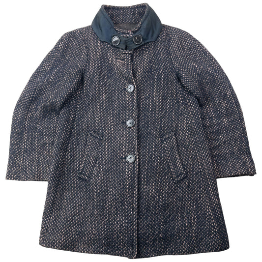 Vintage 2000s Burberry Wool Knit Button Up Jacket Womens Size M | Medium, Navy