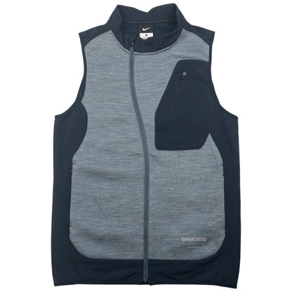 Vintage Nike Gyakusou Undercover Lab Asymetrical Zip Up Gilet Size S