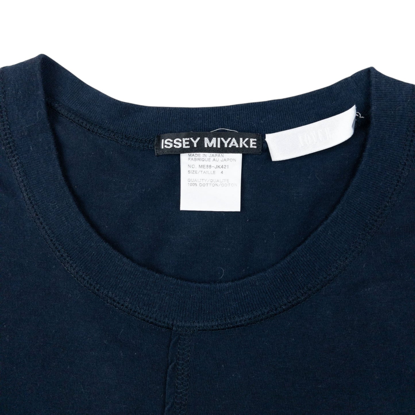 Vintage 2000s Issey Miyake T Shirt Size M | Medium, Navy