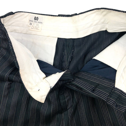 Vintage Dries Van Noten Striped Trousers Size W30