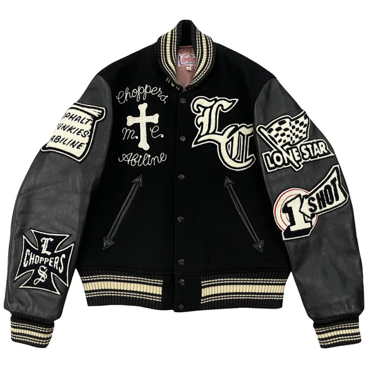 Style Eyes Lonestar Choppers MC Varsity Jacket - M